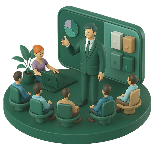 Partner-recruitment webinar workflow illustration